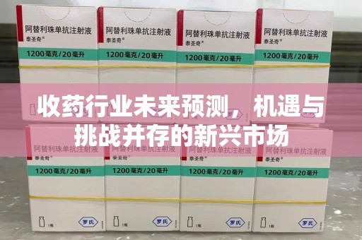 上饶收药行业未来预测，机遇与挑战并存的新兴市场