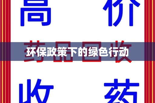 上饶环保政策下的绿色行动